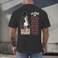 Senior Class Of 2026 Melanin Girl 2026 Graduation Men's Back Print T-Shirt