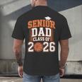 Senior Dad Class Of 2026 Graduate Basketball Graduation 2026 Men's Back Print T-Shirt