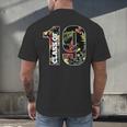 Senior Floral Class Of 2019 Shirt Graduation Idea Men's Back Print T-Shirt