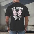 Senior Grad 2026 Class Of 2026 Senior Graduation 2026 Men's Back Print T-Shirt