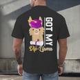 Senior Graduation TShirt 2019 Got My Diploma Llama Pun Shirt Men's Back Print T-Shirt