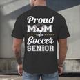 Senior Mom Class Of 2026 Soccer Mom Graduation Men's Back Print T-Shirt