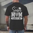 Senior Mom Class Of 2027 Senior Mama 2027 Graduation Men's Back Print T-Shirt