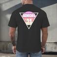 Seniors 2021 For Her Him Retro 21 Graduation Class Men's Back Print T-Shirt