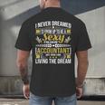 Be A Sexy Accountant Accounting Graduation Accountant Men's Back Print T-Shirt