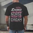 Sexy Freakin' Nurse NursingShirt For RN Graduation Men's Back Print T-Shirt