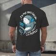 Shark Don’t Like People Antisocial Introvert Men's Back Print T-Shirt Shark Don’t Like People Antisocial Introvert Men's Back Print T-Shirt