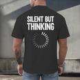 Silent But Thinking Introvert Men's Back Print T-Shirt Silent But Thinking Introvert Men's Back Print T-Shirt