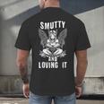 Smutty And Loving It Dark Fantasy Spicy Book Lover Men's Back Print T-Shirt