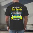 So Long 2nd Grade Here I Come 3rd Grader Graduation Men's Back Print T-Shirt