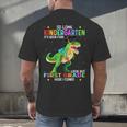 So Long Kindergarten Graduation Class 2025 Dinosaur Kids Men's Back Print T-Shirt