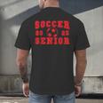 Soccer Senior Night Soccer Senior 2025 Graduation 4 Men's Back Print T-Shirt