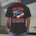 My Son Mastered It Shirt Masters Tee Graduate Graduation Men's Back Print T-Shirt