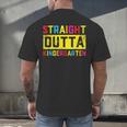 Straight Outta Kindergarten TShirt Graduation Kid Men's Back Print T-Shirt