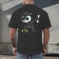 Student Graduation 2022 Panda Football Boys Girls Teenager Men's Back Print T-Shirt