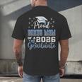 Super Proud Bonus Mom Of 2026 Graduate Graduation Family Men's Back Print T-Shirt