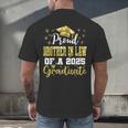 Super Proud Brother In Law Of 2025 Graduate Graduation Men's Back Print T-Shirt