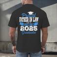 Super Proud Father In Law Of 2025 Graduate Graduation Family Men's Back Print T-Shirt