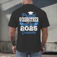 Super Proud Godbrother Of 2025 Graduate Graduation Family Men's Back Print T-Shirt