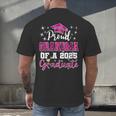 Super Proud Grandma Of 2025 Graduate Graduation Family Men's Back Print T-Shirt