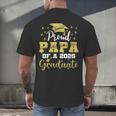 Super Proud Papa Of 2025 Graduate Senior Graduation Family Men's Back Print T-Shirt
