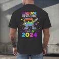 I Survived Nursing School Of 2024 Student Graduation 2024 Men's Back Print T-Shirt