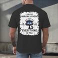 I Survived Nursing School Graduation 2025 Men's Back Print T-Shirt