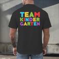 Team Kindergarten Shirt Teacher Back To School Graduation Men Women Girls Kids Men's Back Print T-Shirt