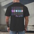 Tie Dye Senior 24 Class Of 2024 Seniors Graduation 24 Men's Back Print T-Shirt
