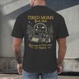 Tired Moms Book Club Coffee Chaos Chapters Men's Back Print T-Shirt