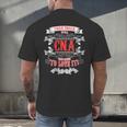 Tough Crazy CNA Product Great For CNA Nurse Graduation Men's Back Print T-Shirt
