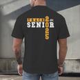 Track Senior Night Track Senior 2025 Graduation 8 Men's Back Print T-Shirt