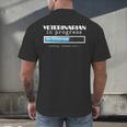 Veterinarian Progress Vet Graduation DVM Men's Back Print T-Shirt