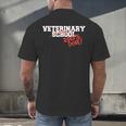 Veterinary School Graduation Class Of 2018 Men's Back Print T-Shirt