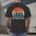 Vintage Class Of 1995 30 Years Later Reunion 30th Graduation Men's Back Print T-Shirt