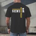 Volleyball Senior Night Volleyball Senior 2025 Graduation 14 Men's Back Print T-Shirt