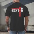 Volleyball Senior Night Volleyball Senior 2025 Graduation 5 Men's Back Print T-Shirt
