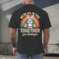 We'Re All In This Together Like Hostages Introvert Men's Back Print T-Shirt