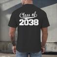 Women's Class Of 2038 Kid Adult Future Year Kindergarten Graduation Men's Back Print T-Shirt
