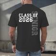 Women's Senior Class Of 2026 Graduation Year High School & College Men's Back Print T-Shirt