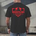 Wrestling Senior Night Wrestling Senior 2025 Graduation 11 Men's Back Print T-Shirt