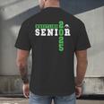 Wrestling Senior Night Wrestling Senior 2025 Graduation 34 Men's Back Print T-Shirt