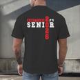 Wrestling Senior Night Wrestling Senior 2026 Graduation 13 Men's Back Print T-Shirt