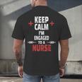 Xmas Nurse Graduation Keep Calm I'm Almost A Nurse Men's Back Print T-Shirt