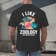 Zoologist Scientist Wildlife Biologist Zoology Introverted Men's Back Print T-Shirt Zoologist Scientist Wildlife Biologist Zoology Introverted Men's Back Print T-Shirt