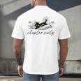 1965 Chapter Sixty Book Cat Lover 60th Birthday For Men Women Men's Back Print T-Shirt 1965 Chapter Sixty Book Cat Lover 60th Birthday For Men Women Men's Back Print T-Shirt