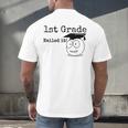 1st Grade Nailed It Kids Graduation TShirt Second Grade Men's Back Print T-Shirt