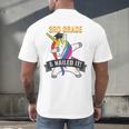 3RD GRADE NAILED IT UNICORN DABBING GRADUATION T-SHIRT Men's Back Print T-Shirt