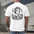 My Alone Time Is For Everyone's Safety Introvert Safety Men's Back Print T-Shirt