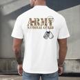 Army National Guard Mom Army National Guard Graduation Mom Men's Back Print T-Shirt